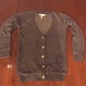 BCBG button down sweater